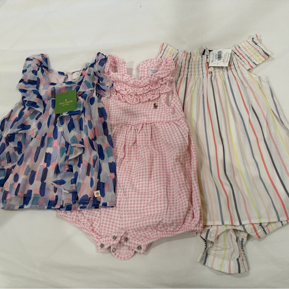 Three Girls Dresses/Rompers